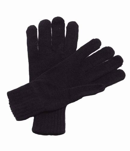Regatta Knitted Gloves - Black - ONE